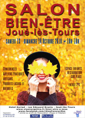 Affiche salon bien être joué les tours