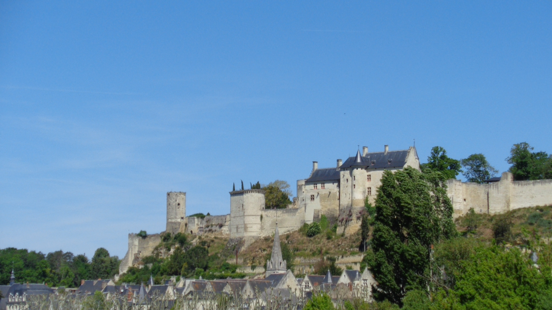 Week end à vélo à Chinon