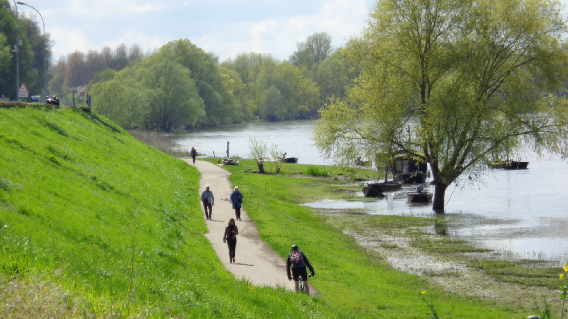 Journée à vélo sur la Loire à vélo