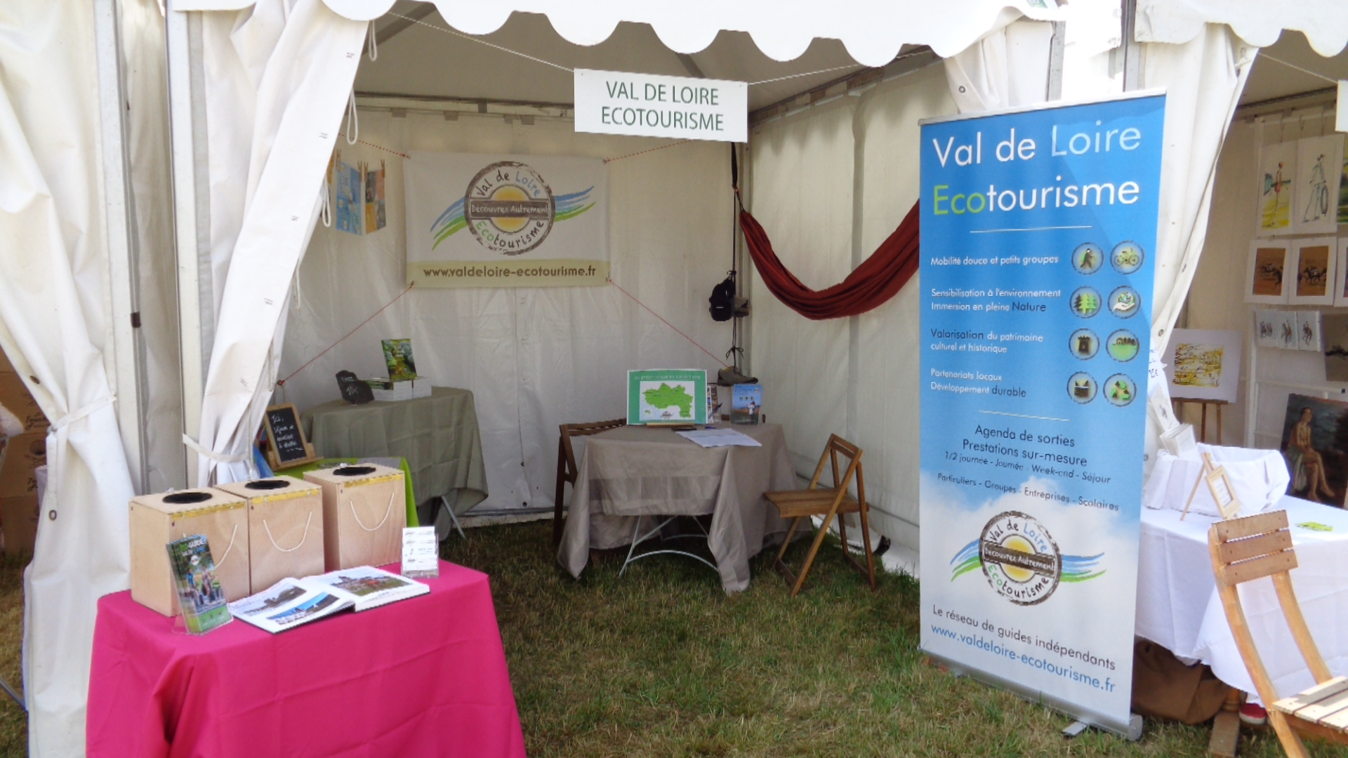 Stand Val de loire écotourisme