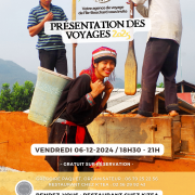 Flyer presentation des voyages 2024