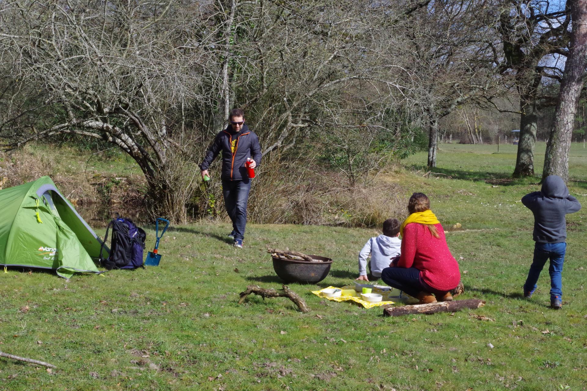 Bivouac en nature