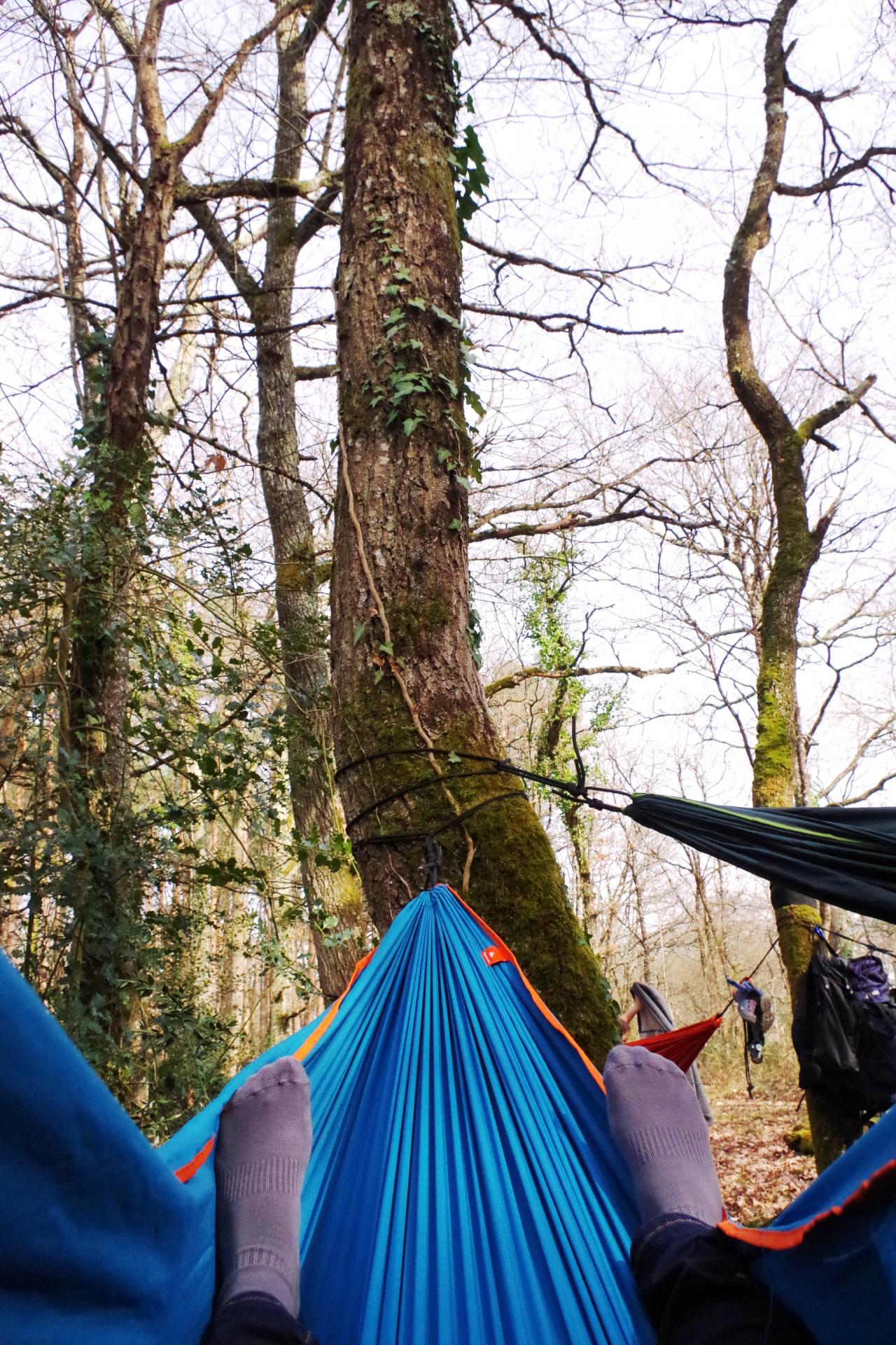 Bivouac à l'abbaye