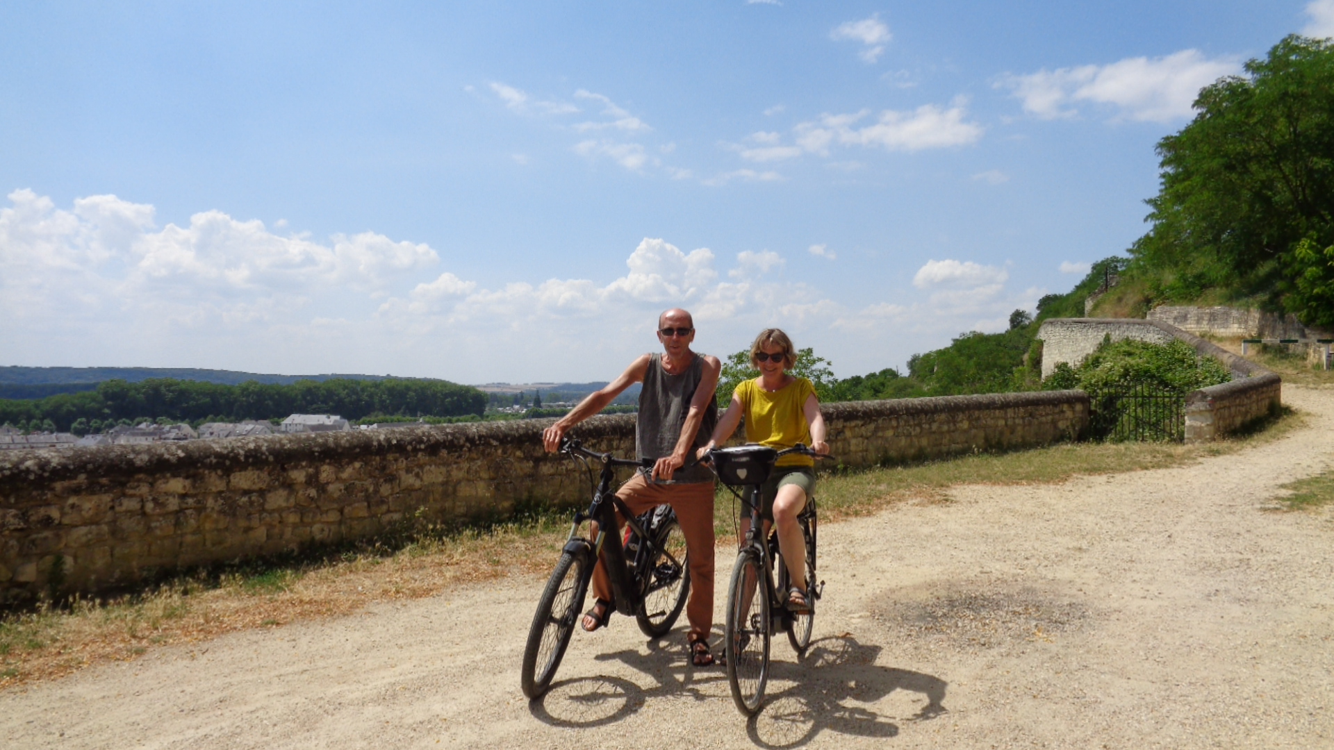 Séjour nature à vélo à Chinon en Touraine val de loire