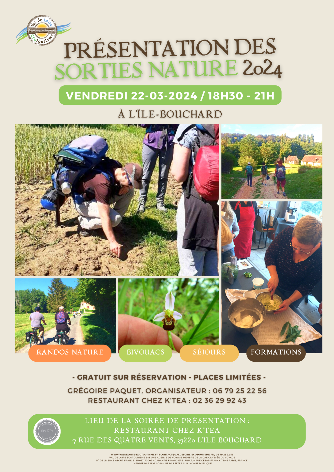 Soiree presentation sorties nature 2024
