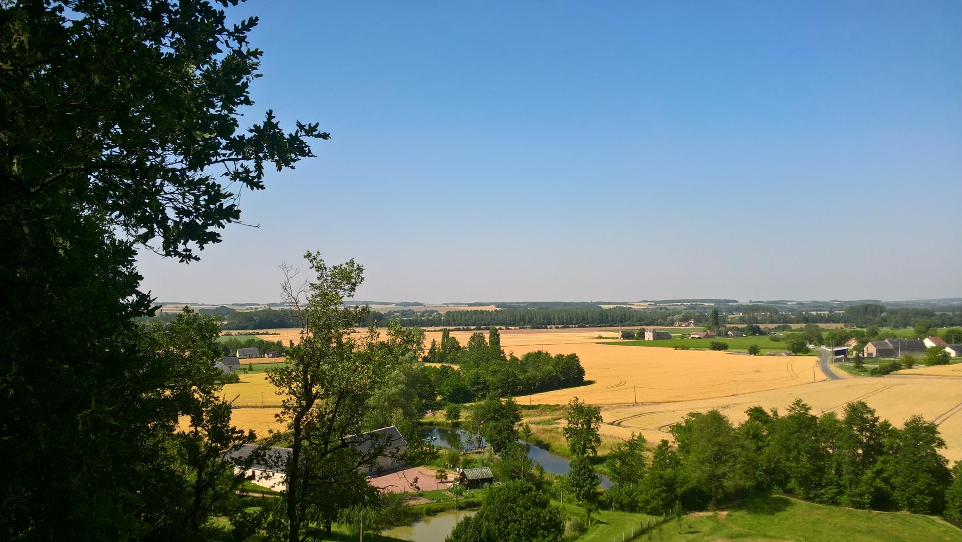 Formation géologie et paysages en Touraine