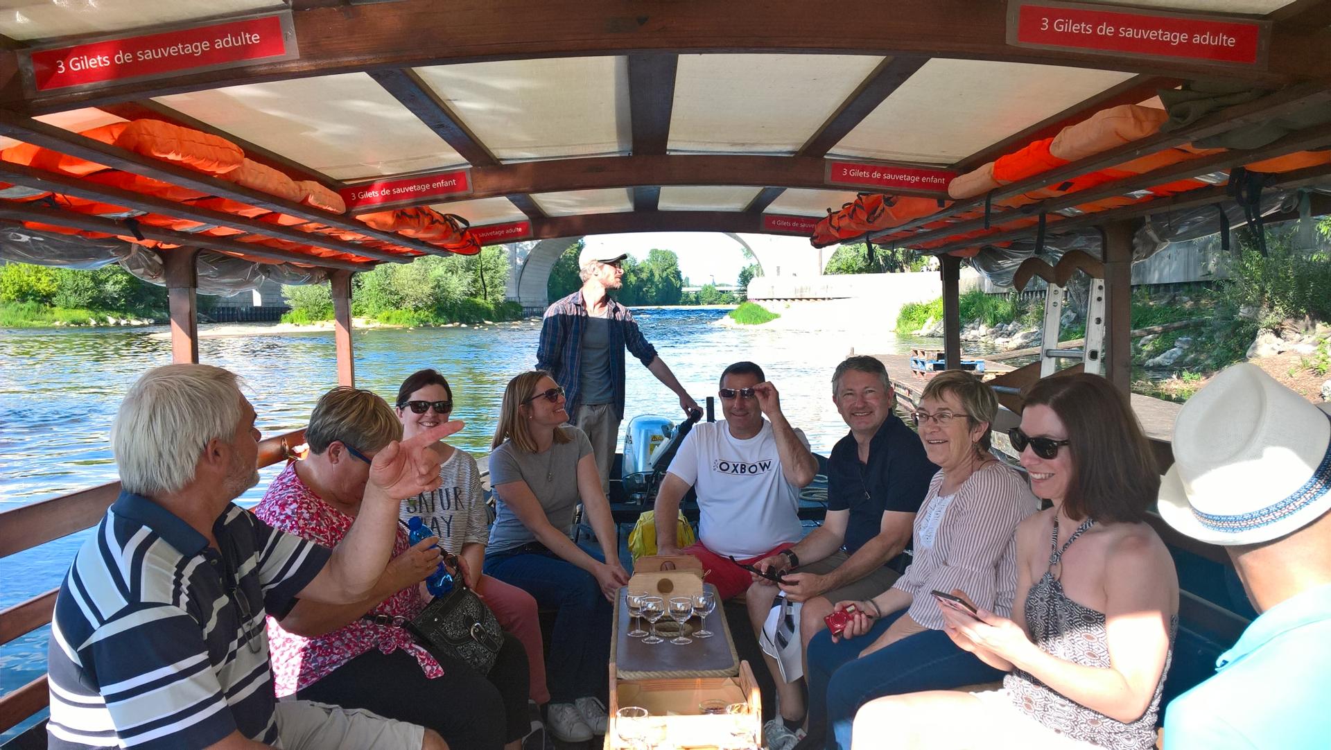 Excursion nature en bateau de Loire à Tours